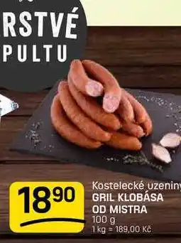 Flop GRIL KLOBÁSA OD MISTRA nabídka