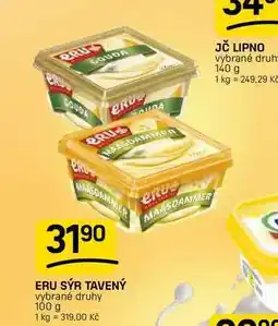 Flop ERU SÝR TAVENÝ vybrané druhy nabídka