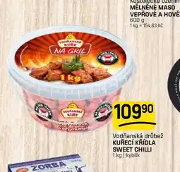 Flop KUŘECÍ KŘÍDLA SWEET CHILLI 1 kg | kyblík nabídka