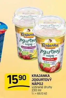 Flop KRAJANKA JOGURTOVÝ NÁPOJ vybrané druhy nabídka