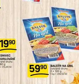 Flop BALSÝR NA GRIL vybrané druhy nabídka