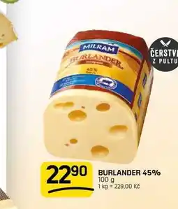 Flop BURLANDER 45% 2290 nabídka