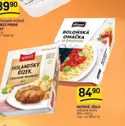 Flop HOTOVÉ JÍDLO vybrané druhy nabídka