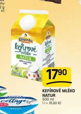 KEFÍROVÉ MLÉKO NATUR
