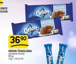 Flop ORION ČOKOLÁDA vybrané druhy nabídka