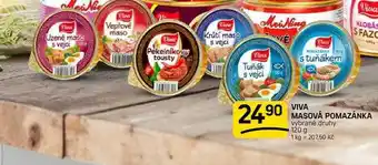 VIVA MASOVÁ POMAZÁNKA vybrané druhy