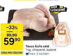Tesco Tesco Kuře celé, 1 kg, chlazené nabídka
