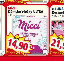 Norma Micci dámské vložky ultra nabídka