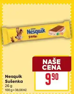 Billa Nesquik Sušenka nabídka