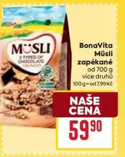 Billa Bona Vita Müsli zapékané nabídka