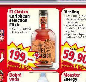 El clásico caribbean selection elixír