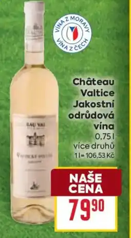 Billa Château Valtice Jakostní odrůdová vína nabídka