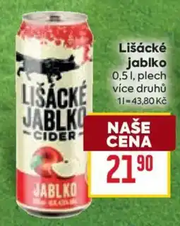 Billa Lišácké jablko nabídka