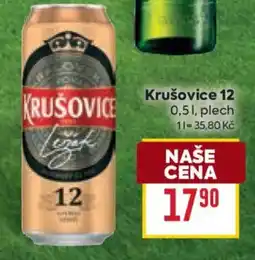 Billa Krušovice 12 nabídka