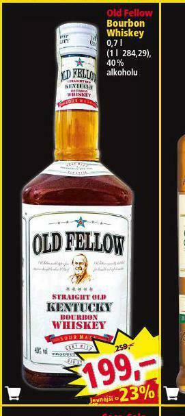 Norma Old fellow bourbon whiskey nabídka