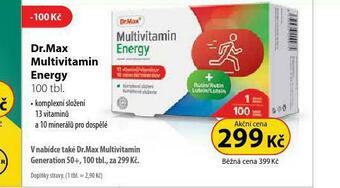 Dr. Max Dr. max multivitamin energy nabídka
