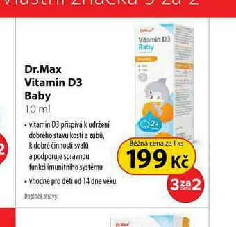 Dr. Max Dr. max vitamin d3 baby nabídka