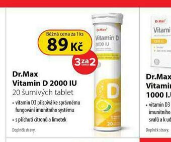 Dr. Max Dr. max vitamin d 2000 iu nabídka