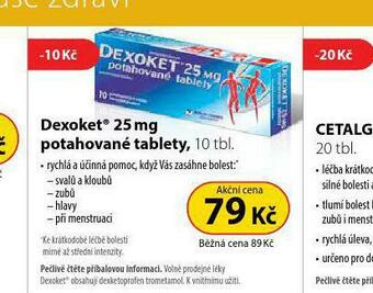 Dr. Max Dexoket nabídka