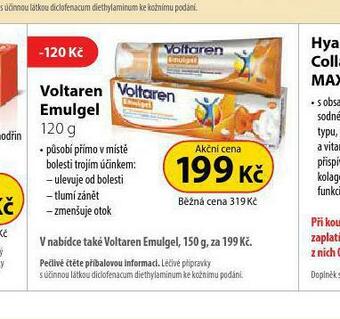 Dr. Max Voltaren emulgel nabídka