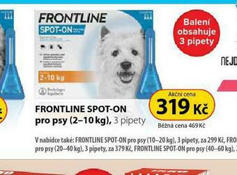 Dr. Max Frontline spot-on pro psy nabídka