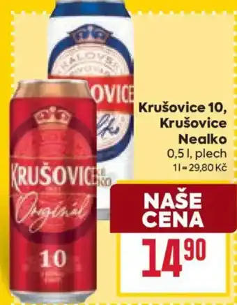Billa Krušovice 10, Krušovice Nealko nabídka