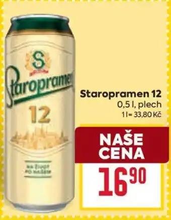 Billa Staropramen 12 nabídka