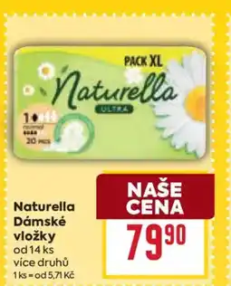 Billa Naturella Dámské vložky nabídka