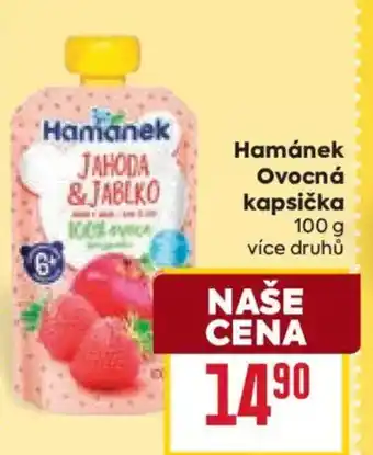 Billa Hamánek Ovocná kapsička nabídka