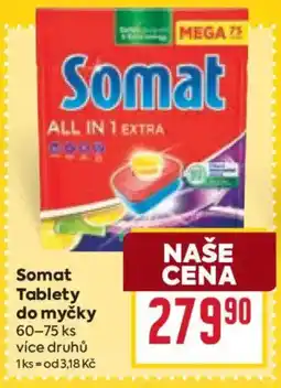 Billa Somat Tablety do myčky nabídka