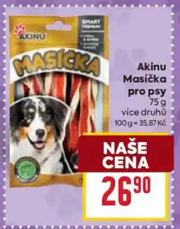 Billa Akinu Masíčka pro psy nabídka