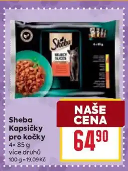 Billa Sheba Kapsičky pro kočky nabídka