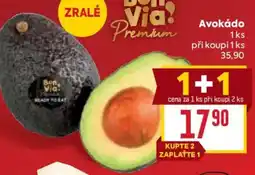 Billa Avokádo nabídka