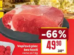 Billa Vepřová plec bez kosti nabídka