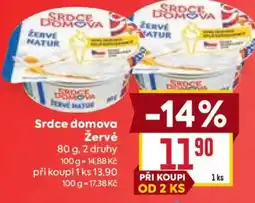 Billa Srdce domova Žervé nabídka