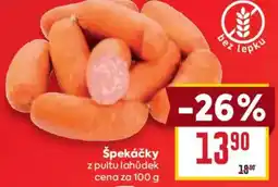Billa Špekáčky nabídka