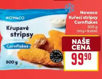 Billa Nowaco Kuřecí stripsy Cornflakes nabídka