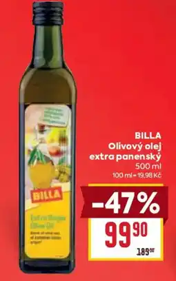 Billa BILLA Olivový olej extra panenský nabídka