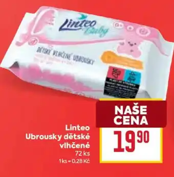 Billa Linteo Ubrousky dětské vlhčené nabídka