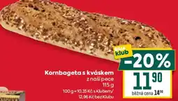 Billa Kornbageta s kváskem nabídka