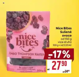 Billa Nice Bites Sušené ovoce nabídka