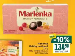 Billa Marlenka Kuličky malinové nabídka
