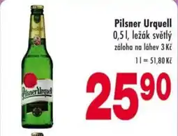 Qanto Pilsner Urquell nabídka