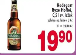 Qanto Radegast Ryze Hořká nabídka