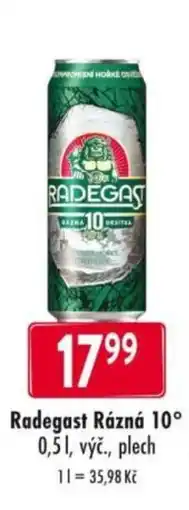 Qanto Radegast Rázná 10° nabídka