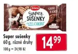 Qanto Super sušenky nabídka