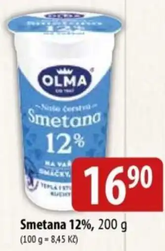 Bala Olma Smetana 12% nabídka