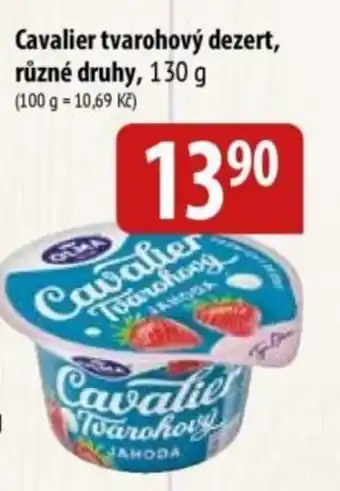 Bala Cavalier tvarohový dezert nabídka