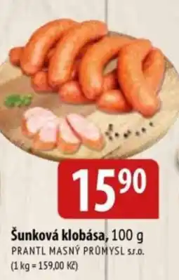 Bala Šunková klobása nabídka
