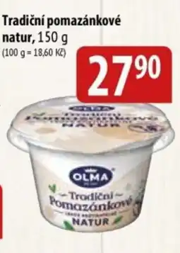 Bala Tradiční pomazánkové natur nabídka